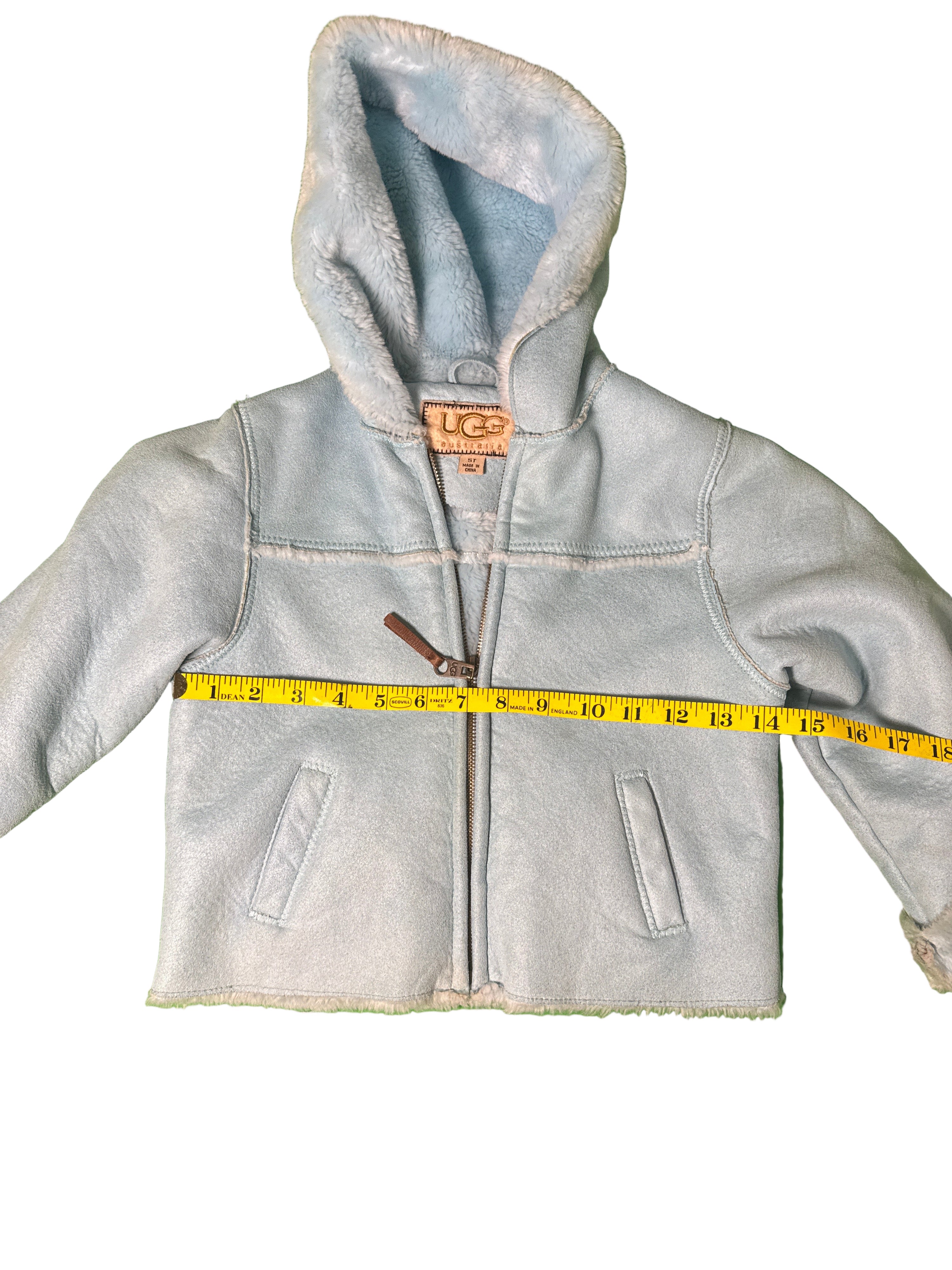 Baby blue Kids Ugg Jacket