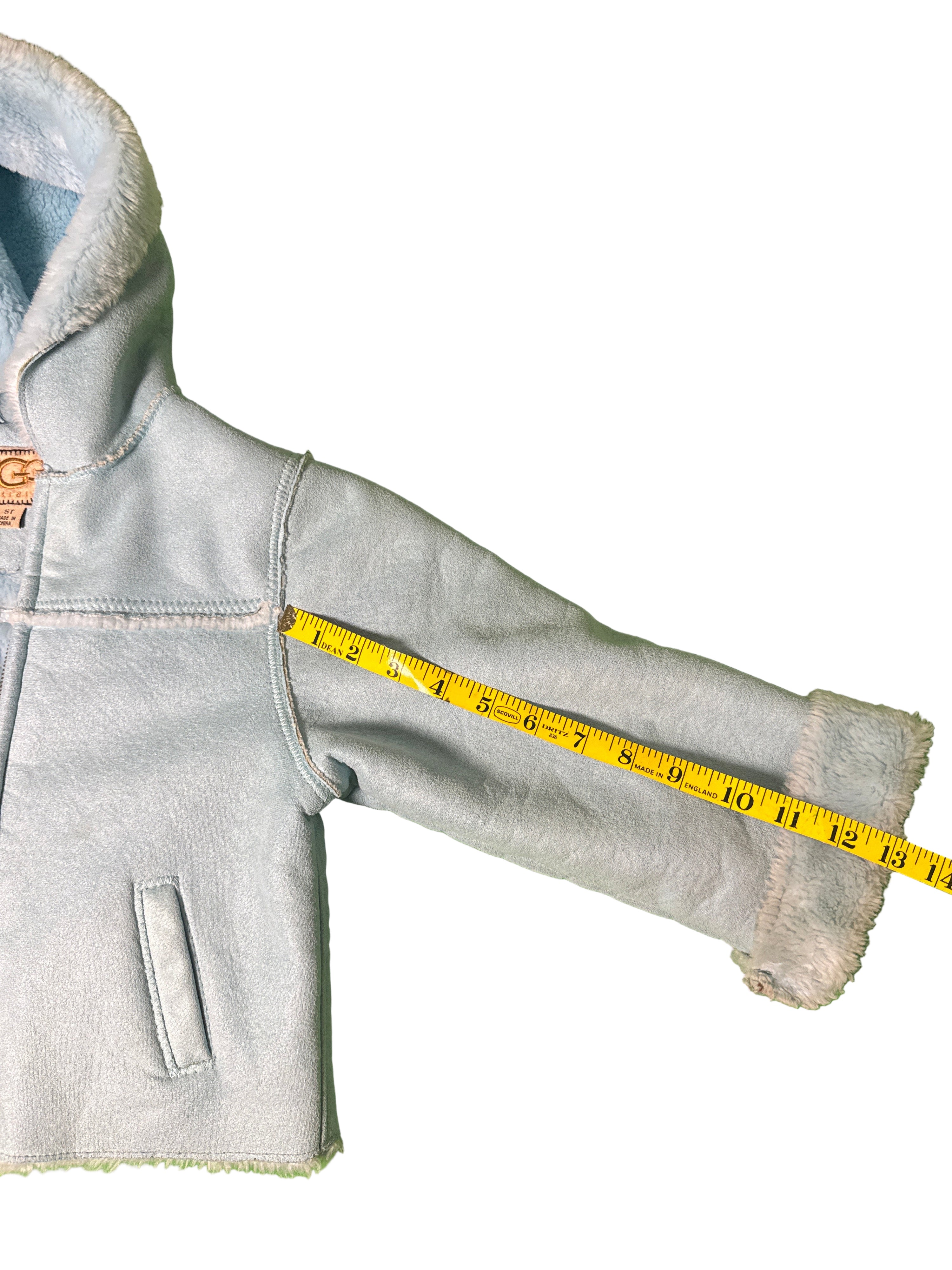 Baby blue Kids Ugg Jacket