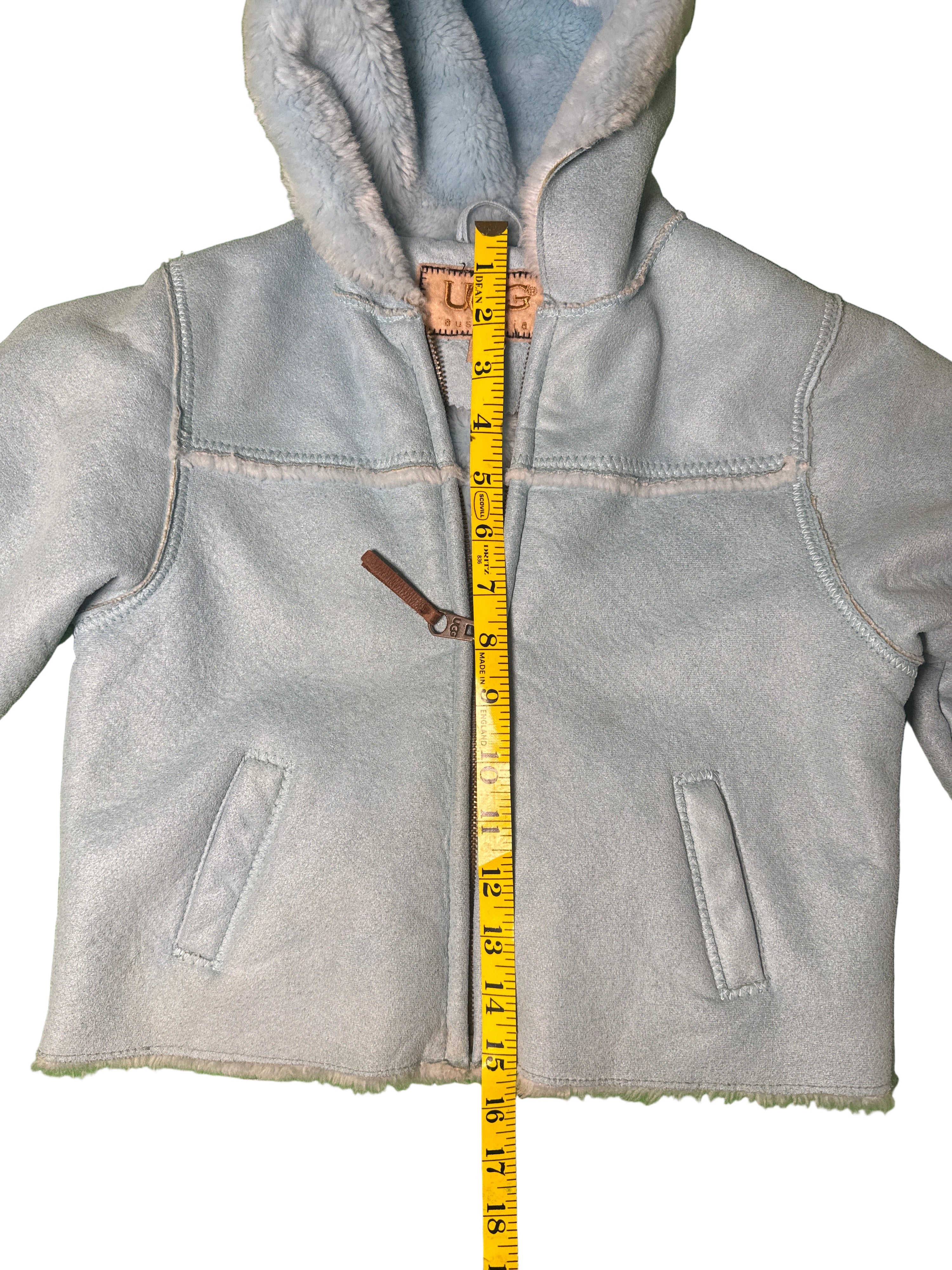 Baby blue Kids Ugg Jacket