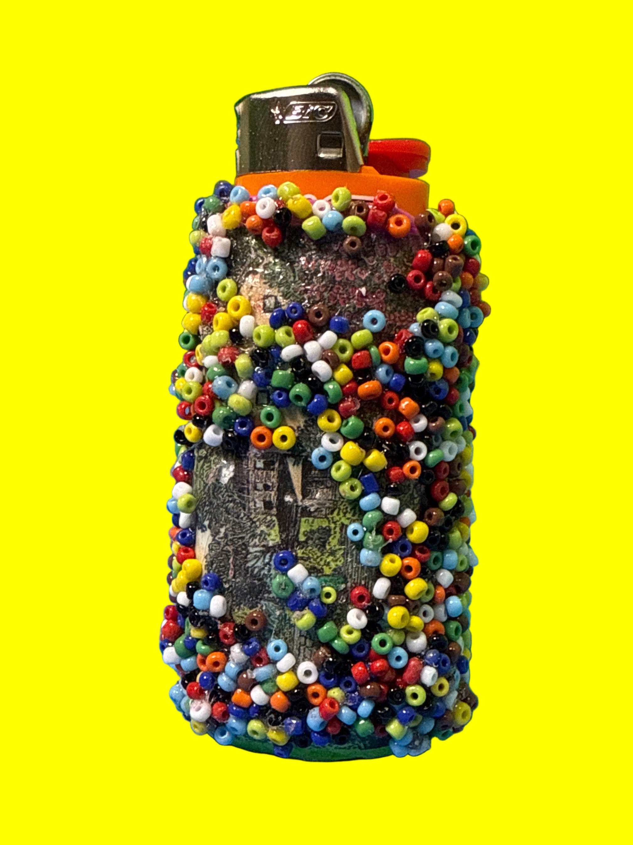 Colorful Bic lighter case 