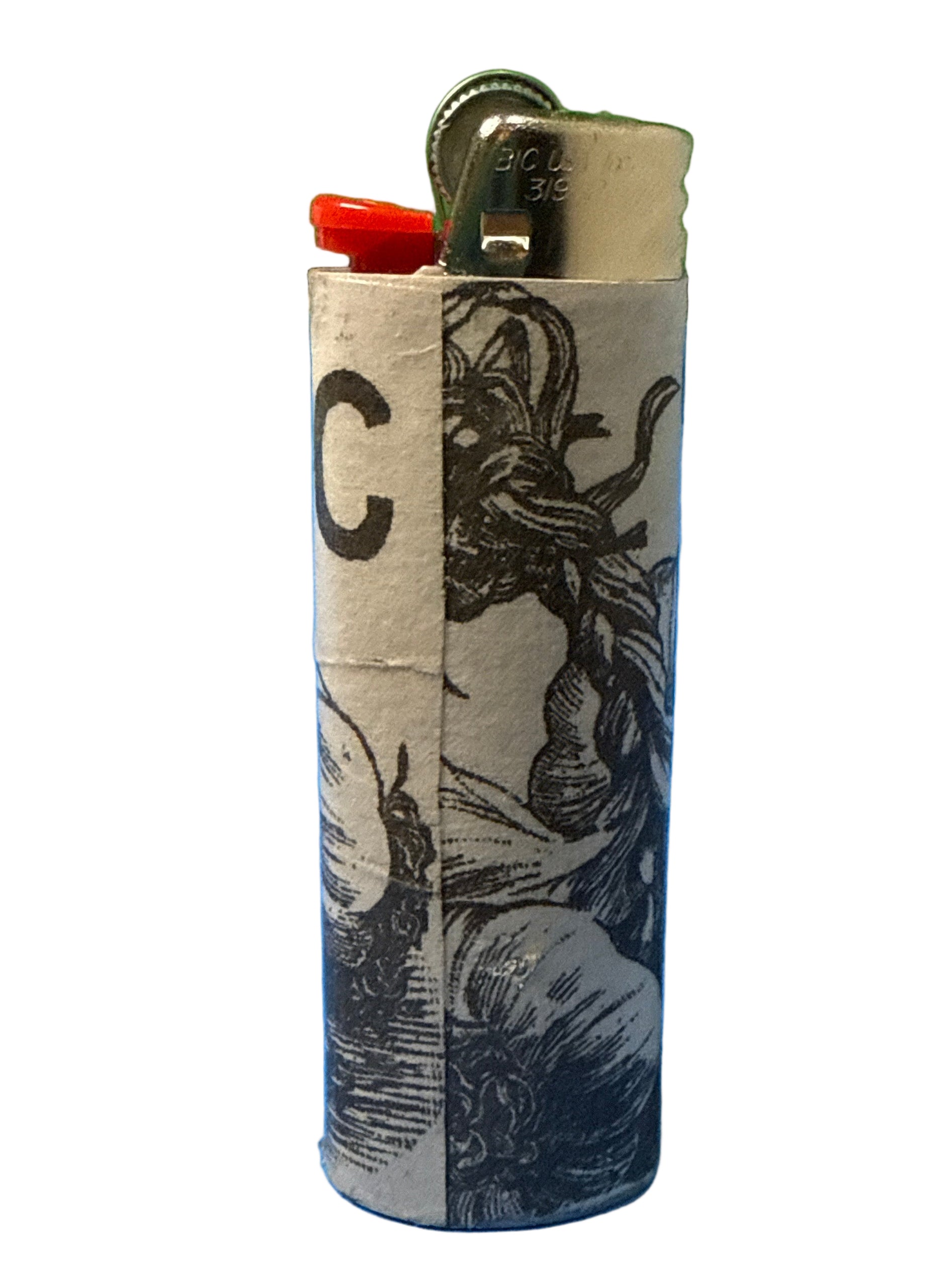 Garlic lighter cover 