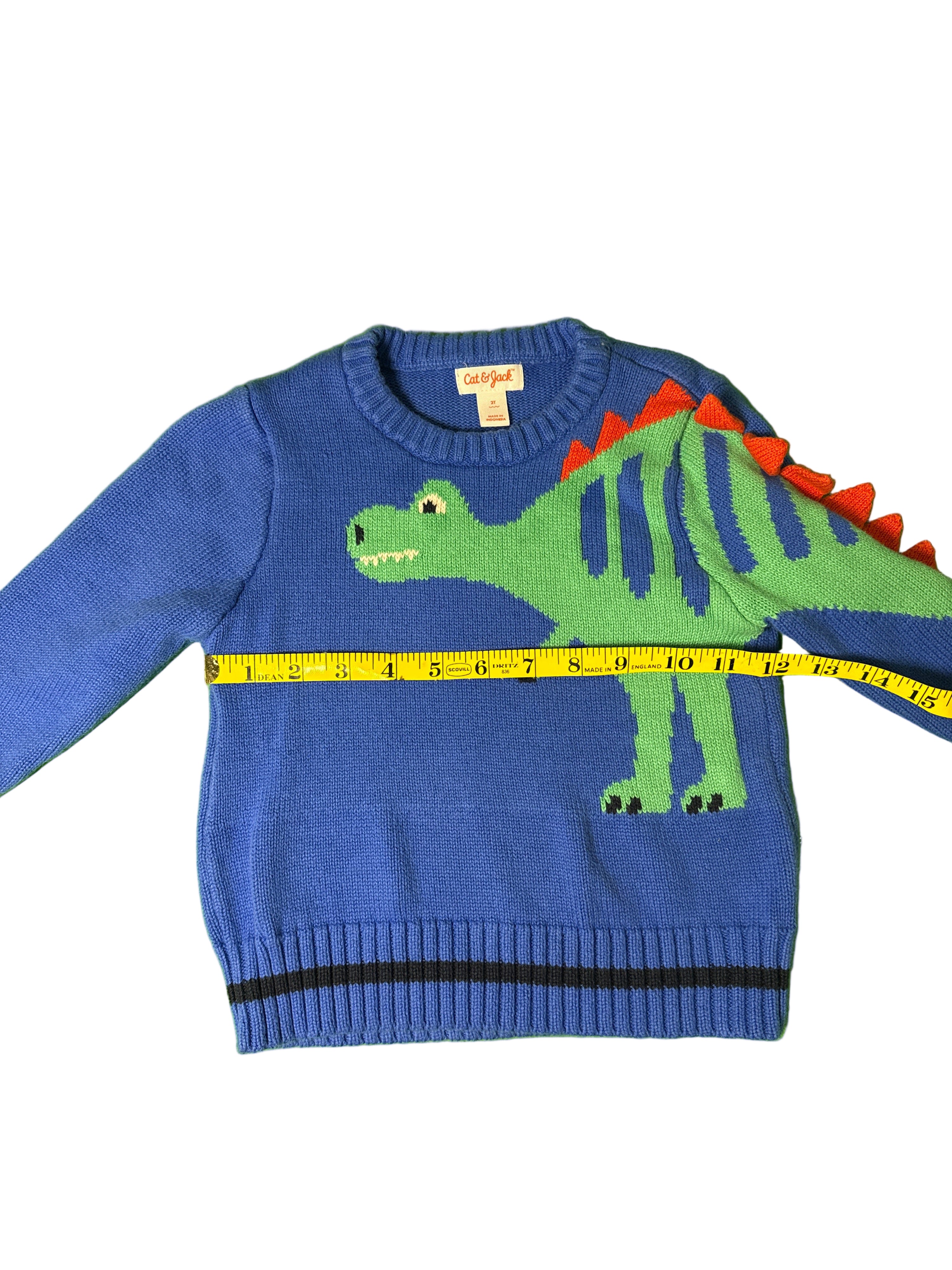 Little Boy Dinosaur knit sweater 