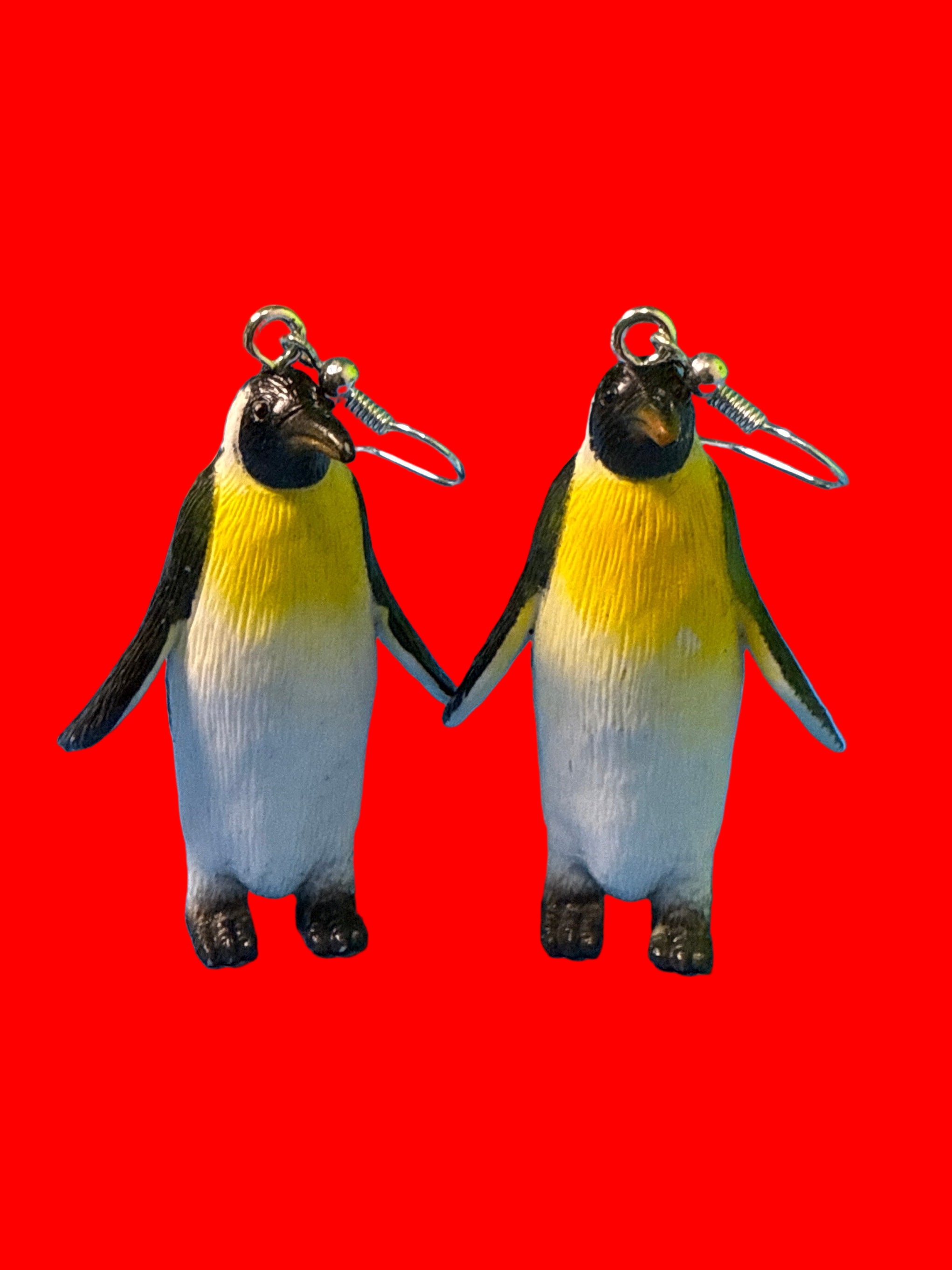 Set of penguin earrings 
