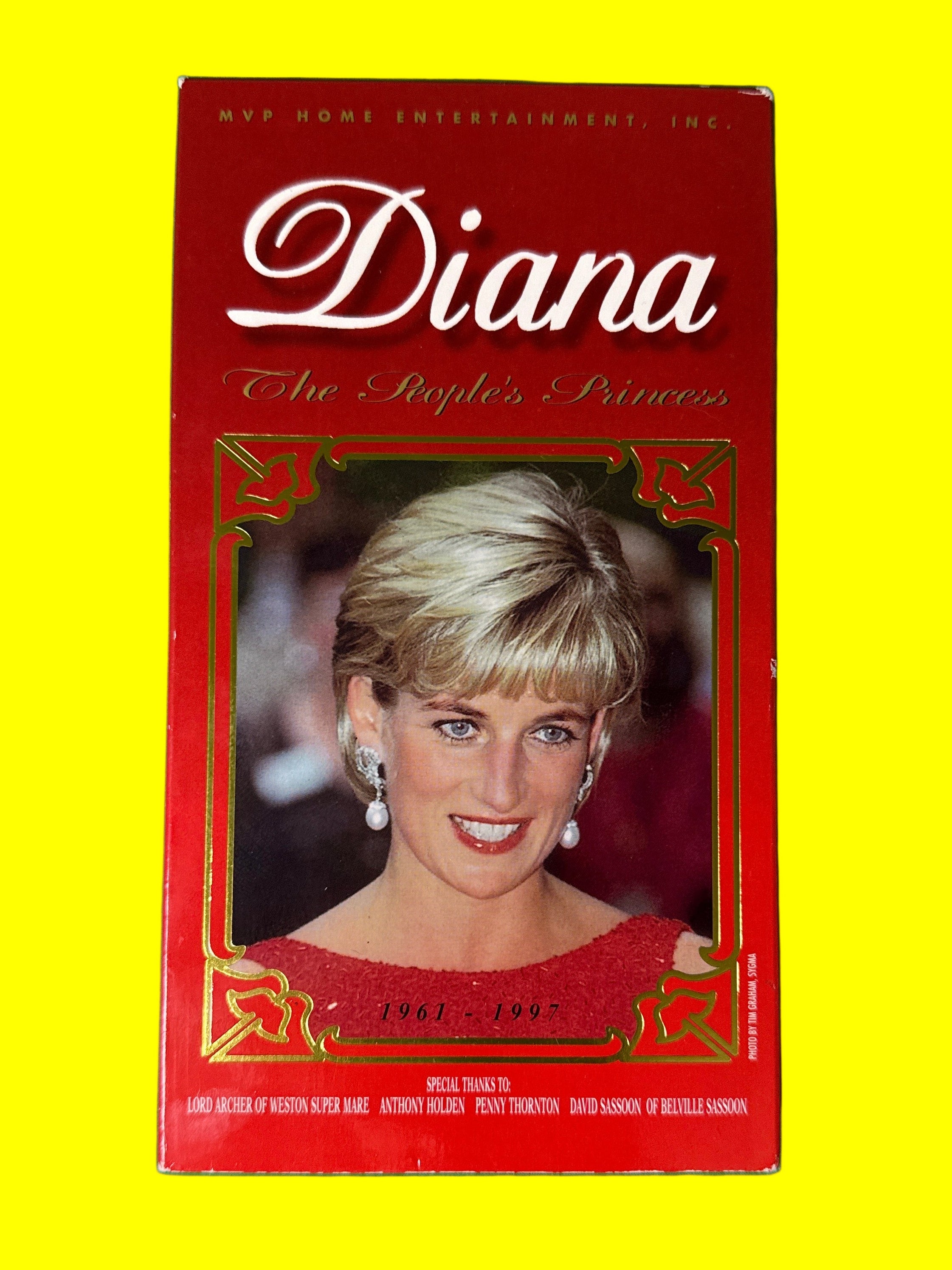 Princess Diana Documentary VHS