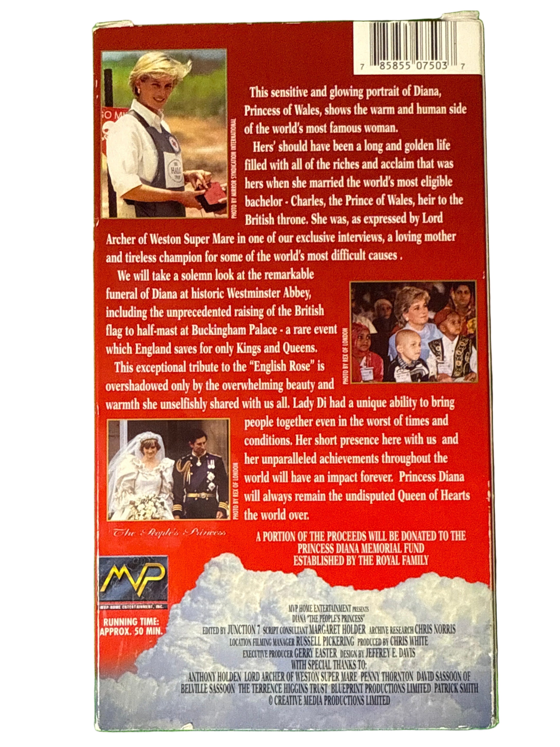 Princess Diana Documentary VHS
