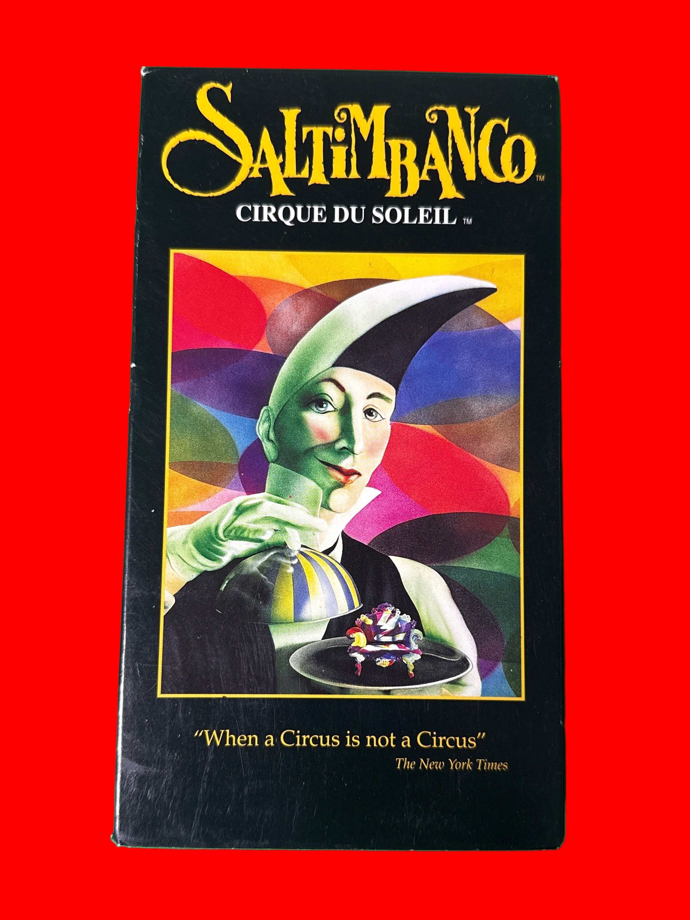 Saltimbanco Cirque Du Soleil VHS