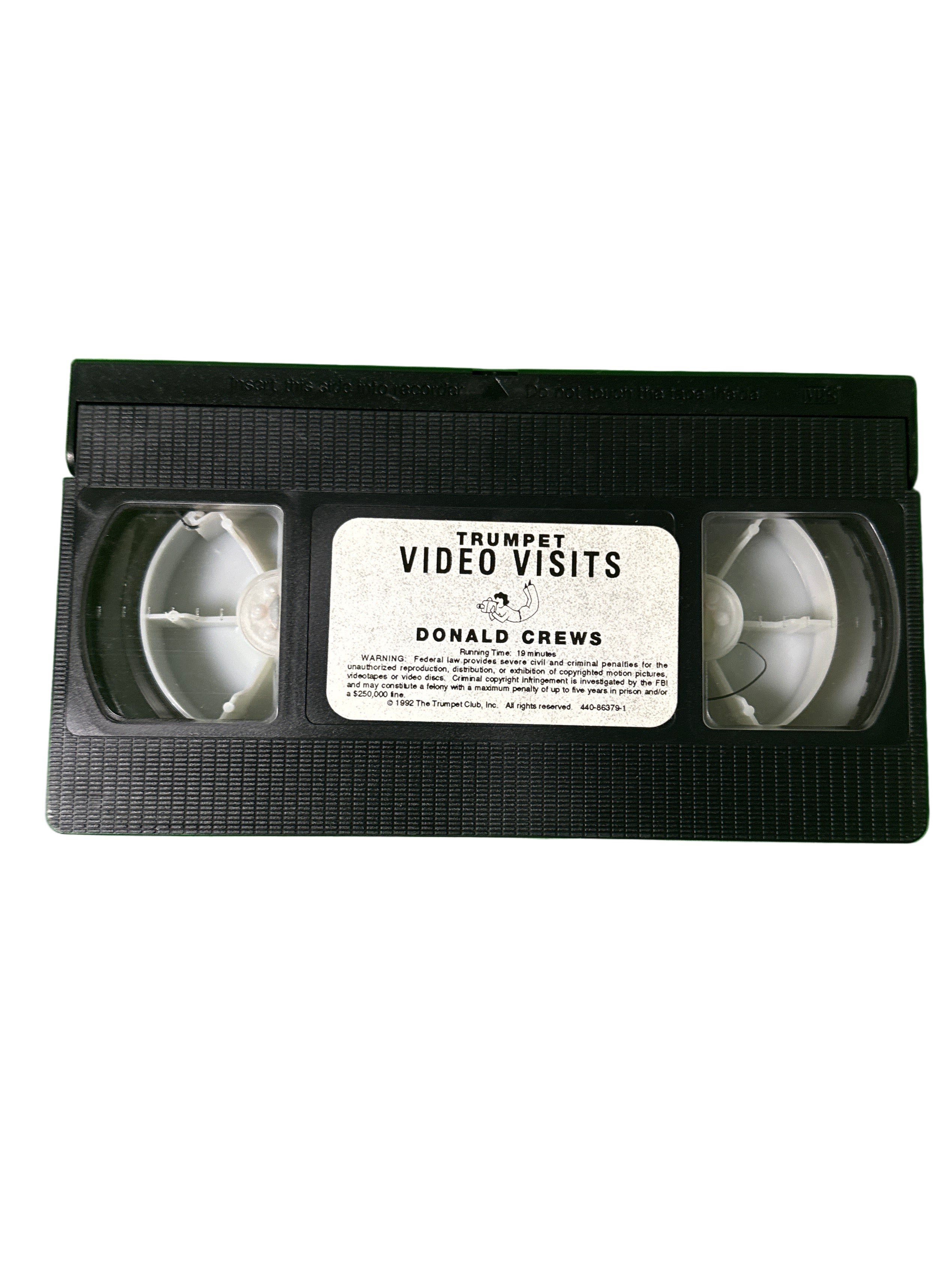 Trumpet video visits VHS Donald Crews VHS