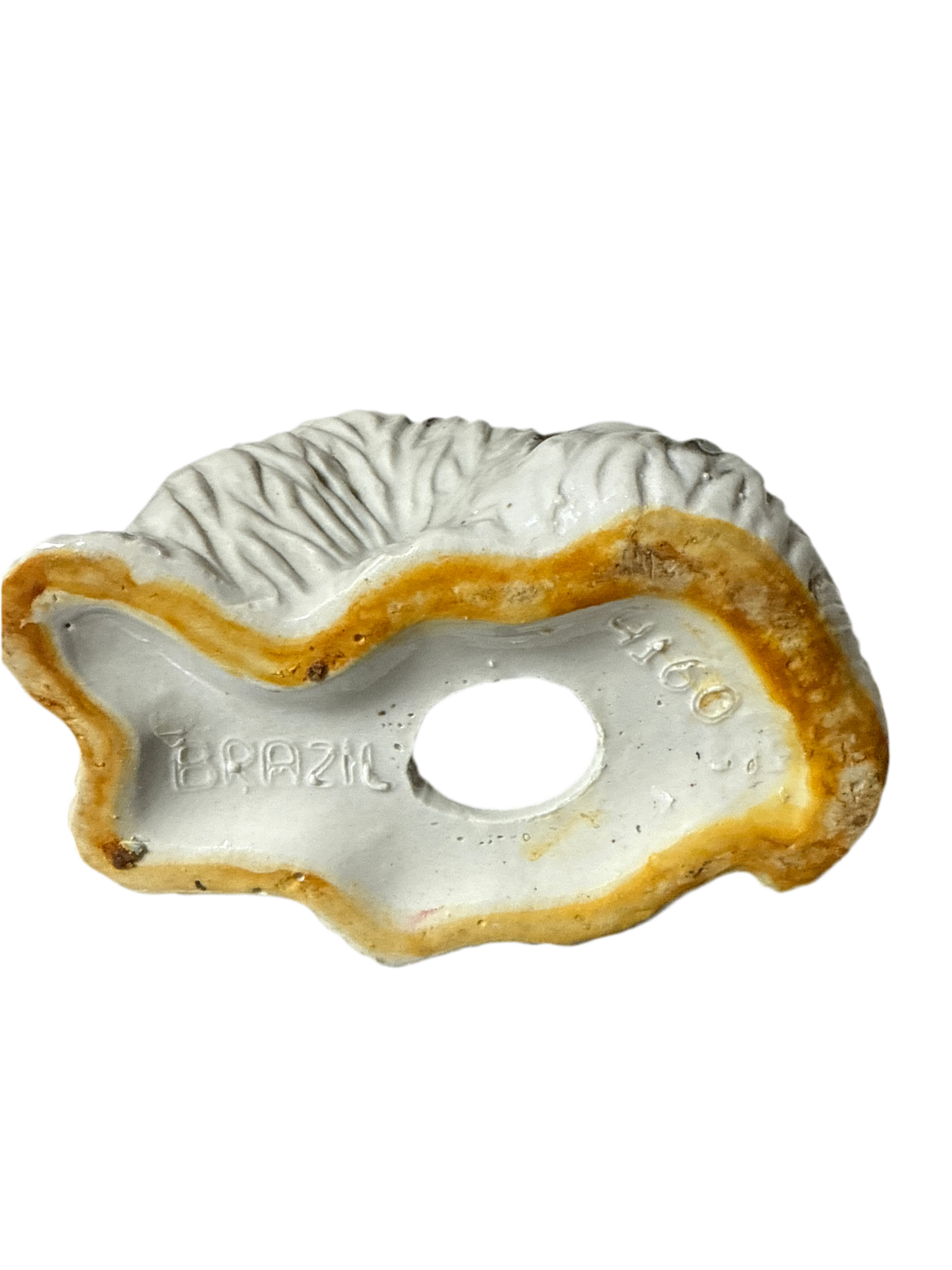 Decorative yorkie 'Brazil' text on bottom with a white background