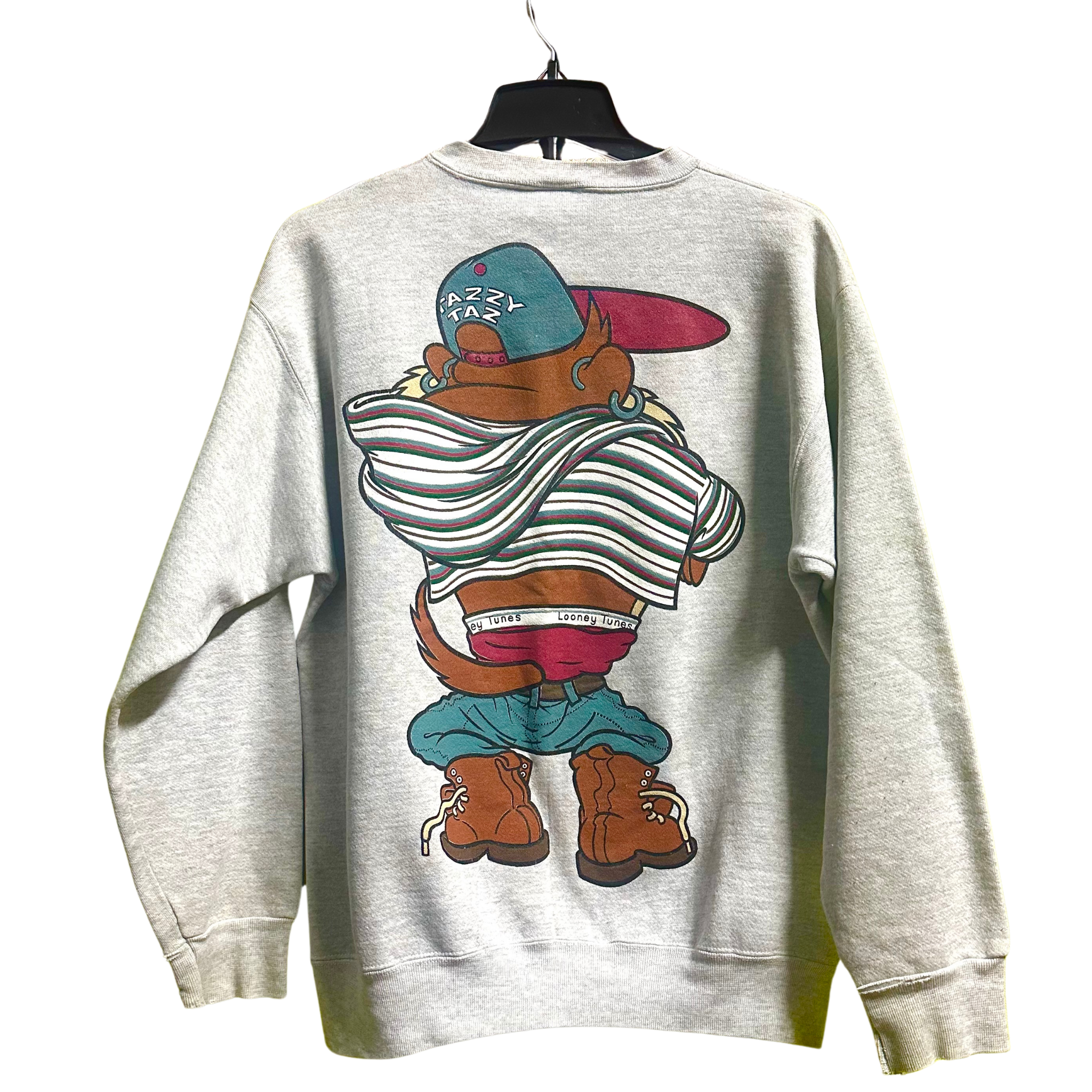 Heather Gray Back Side Image Sweatshirt